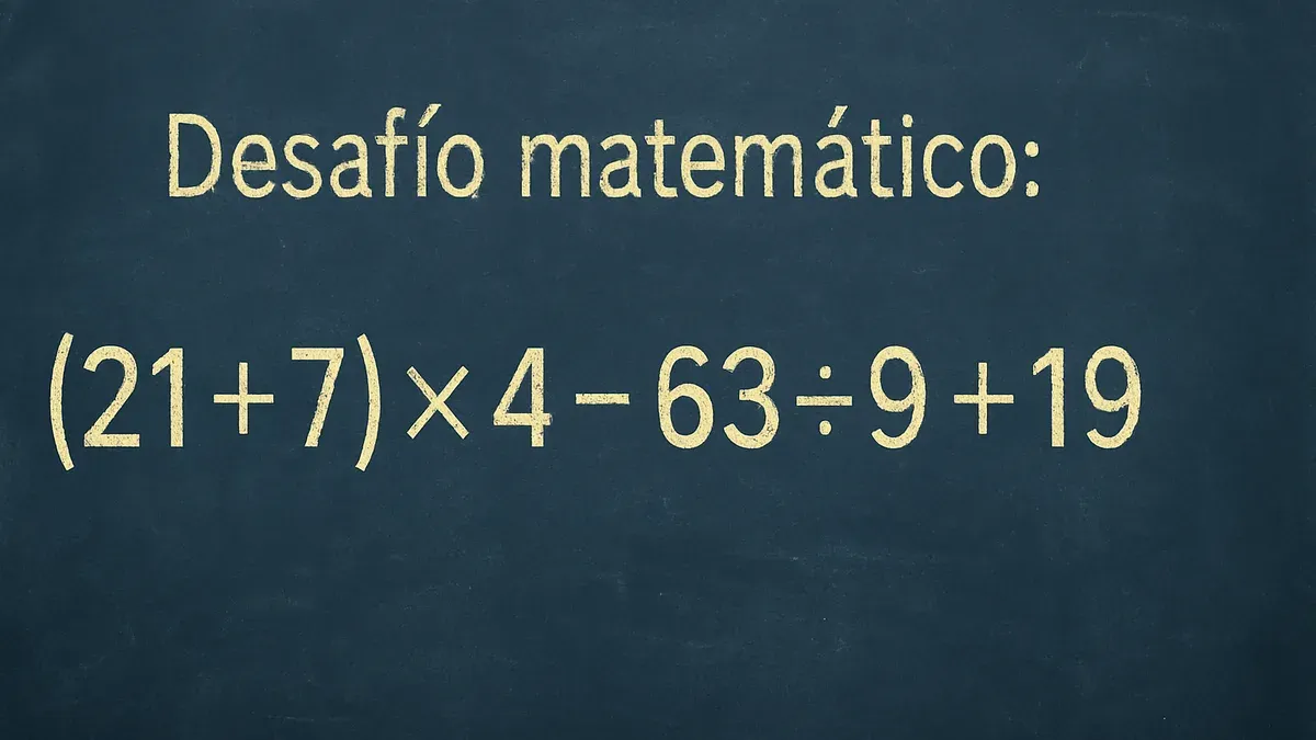Imagen de pizarra para Desafío Matemático: este problema desafía tu lectura de signos