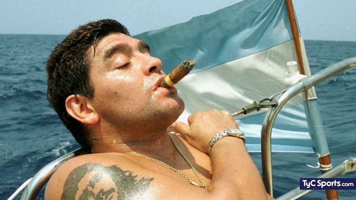 Verónica confió que el hijo en común con el Diez es fanático de la motosierra. (Foto: archivo).