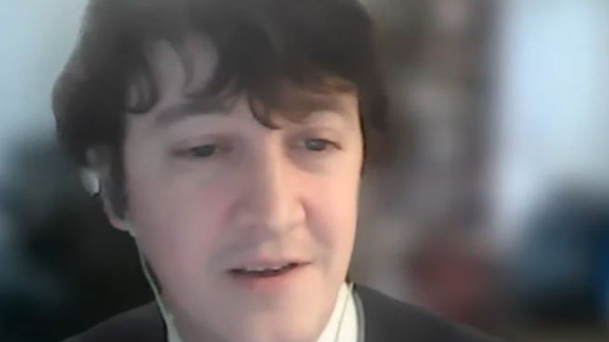 El abogado de Lázaro Báez, Juan Villanueva mientras avanza el juicio por la causa Vialidad. (Foto: Captura)