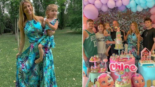 La emoción de Jésica Cirio por los tres años de Chloé:  Un cumple distinto, pero no menos especial