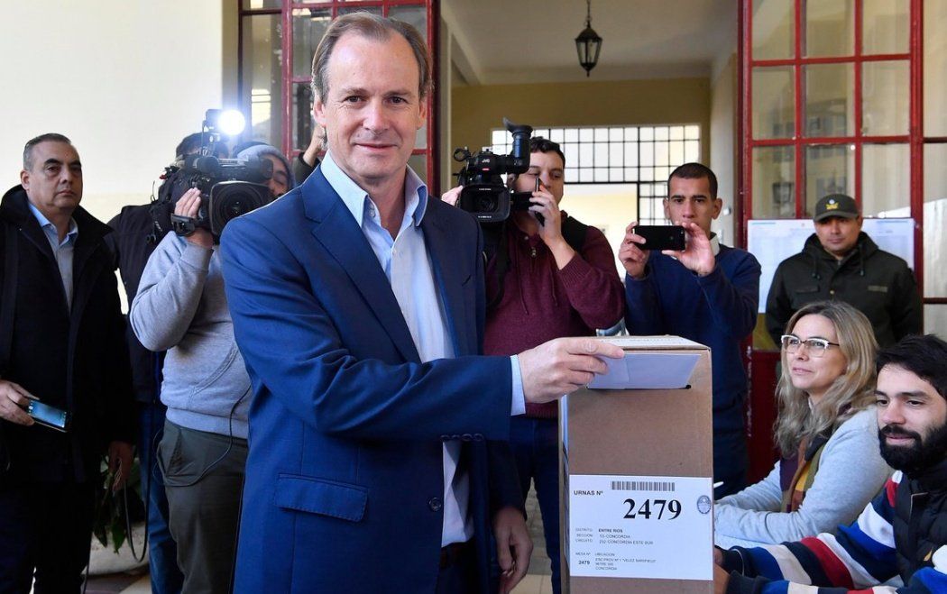 Votó Bordet en Entre Ríos: Hay que buscar criterios que tiendan a construir consensos