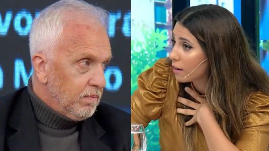Escándalo: Cinthia Fernández discutió con Andrés Nara, intervino el Negro Oro y la panelista se fue del estudio