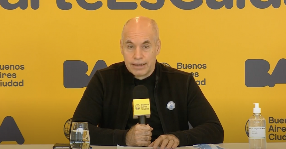 Rodríguez Larreta dijo que hay que levantar la cuarentena apenas sea sanitariamente posible