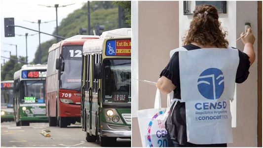 El Ministerio de Trabajo convoca a la UTA para evitar un paro de transporte durante el Censo 2022