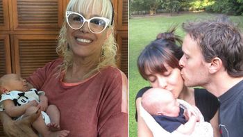 Valeria Lynch presentó a su nieto Benicio