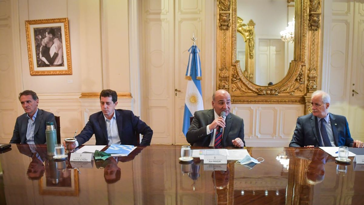 Katopodis, De Pedro, Manzur y Taiana. CAME busca que el Ej&eacute;rcito act&uacute;e en los incendios de Corrientes.&nbsp;
