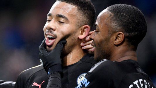 El gol del que hablan todos: Gabriel Jesús dibujó un chanfle memorable en Burnley-Manchester City