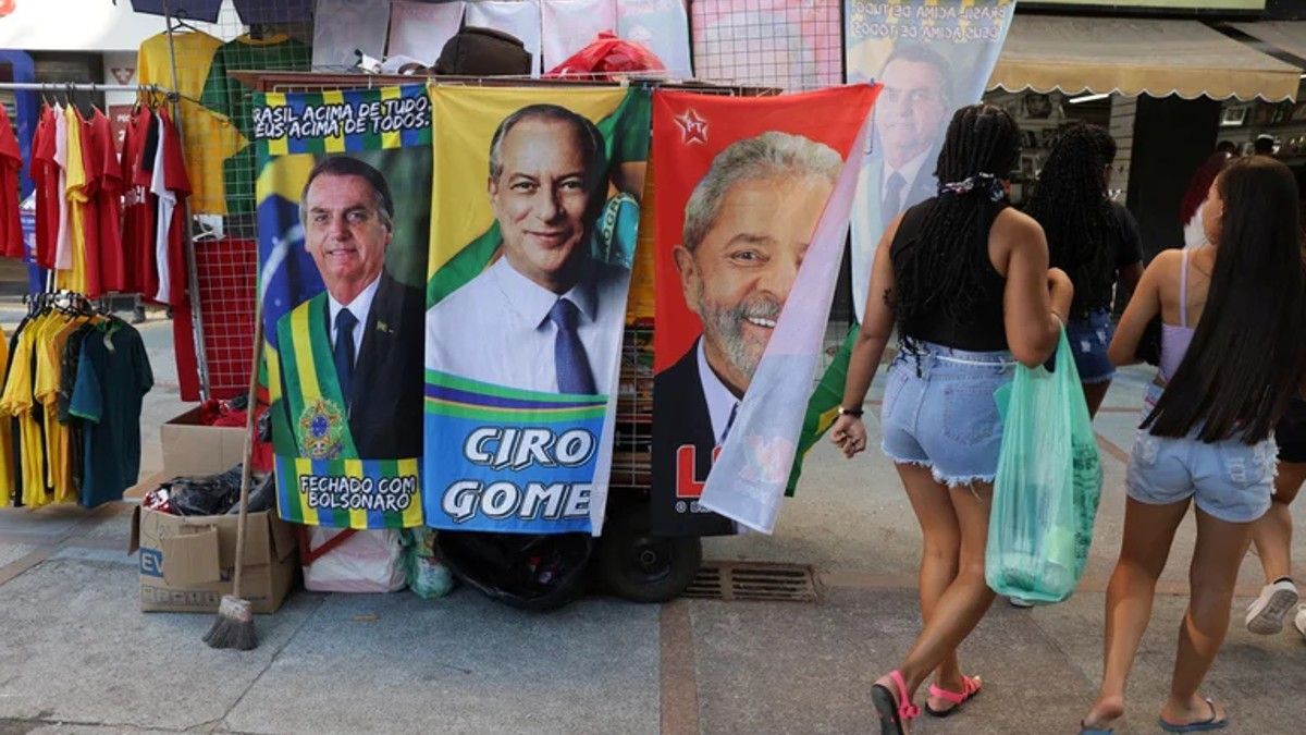 Luiz Inácio Lula da Silva y Jair Bolsonaro: los candidatos a presidente en Brasil. (Foto: Reuters) 