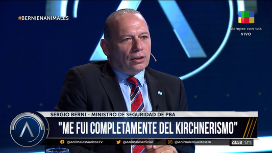 Sergio Berni disparó contra Milagro Sala en Animales Sueltos: Nadie se hace cargo del problema político que causó