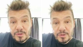 Marcelo Tinelli emocionado en un video tras el encuentro contra el hambre con Alberto Fernández
