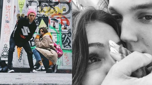 Candelaria Tinelli y Franco Masini juntos en Nueva York