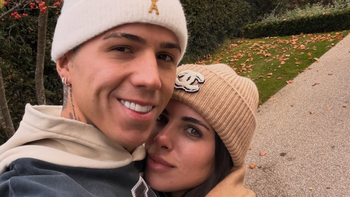 La foto espontánea que Enzo Fernández le sacó a Valentina Cervantes y se hizo viral