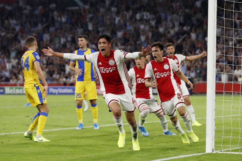 Champions League: el Ajax de Tagliafico y Lisandro Martínez le ganó 2-0 a APOEL y llegó a la fase de grupos