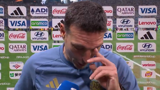 La emoción de Lionel Scaloni tras la histórica clasificación argentina: No puedo hablar