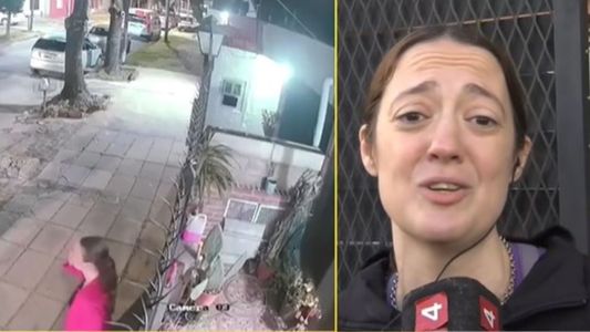 Video: la estremecedora imagen de una nena de 9 años en medio de un robo que generó indignación en las redes