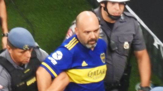 El hincha de Boca que hizo gestos racistas en Brasil fue liberado: cuándo pagó de fianza