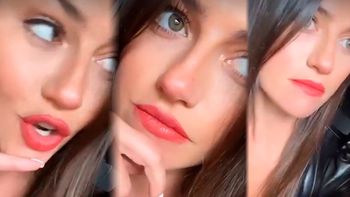 Sofía Jujuy Jiménez, asustada en la puerta del canal tras ser acosada por un hombre grande