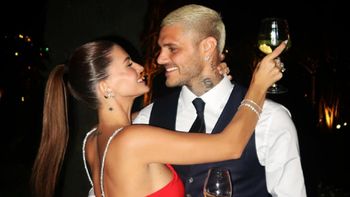 El íntimo y romántico Año Nuevo de la China Suárez y Mauro Icardi: Nadie jamás te hará...