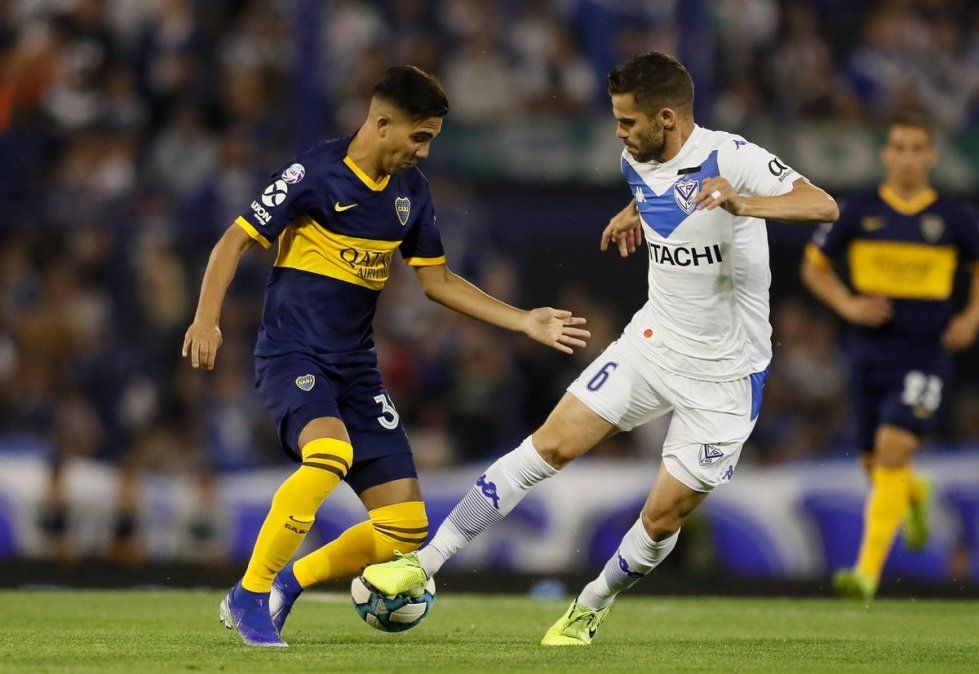 Boca resistió y empató 0-0 en Liniers contra Vélez, y volvió a la punta de la Superliga