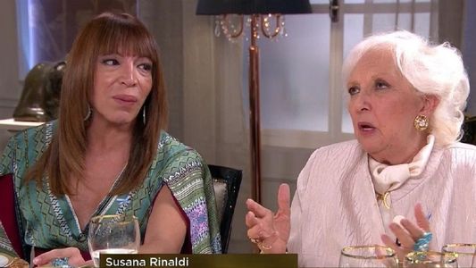 Momento incómodo: Susana Rinaldi le dijo querido a Lizy Tagliani