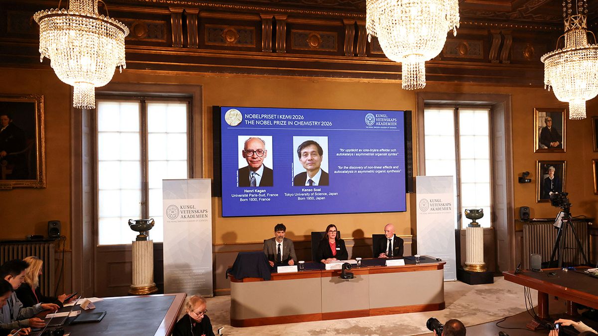 Kagan y Soai ganan el Nobel de Qu&iacute;mica por su trabajo sobre el espejo molecular &uacute;nico. (Foto: Reuters)