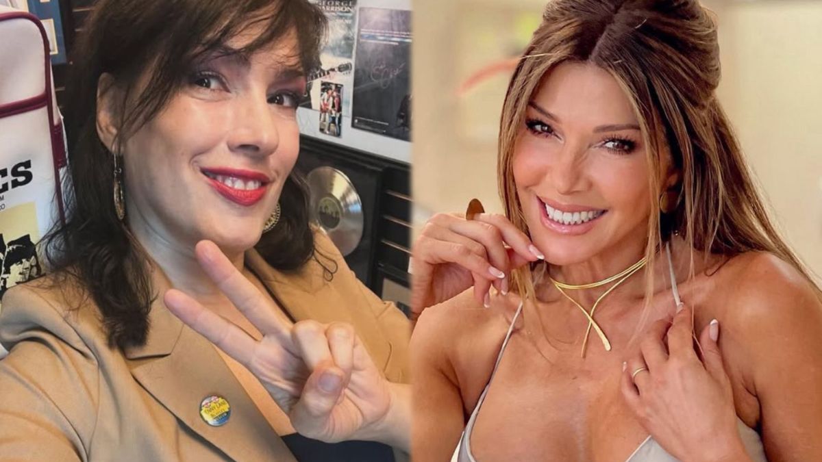 Catherine Fulop y su hermana Vicky