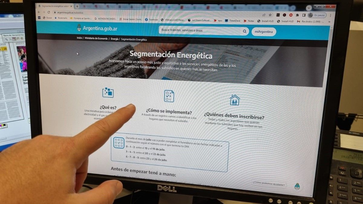 Subsidios a la luz y el gas: subió el tope de ingresos para recibir el beneficio
