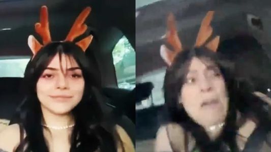 Una influencer fue asaltada en vivo en medio de una transmisión: qué captó la cámara de su celular