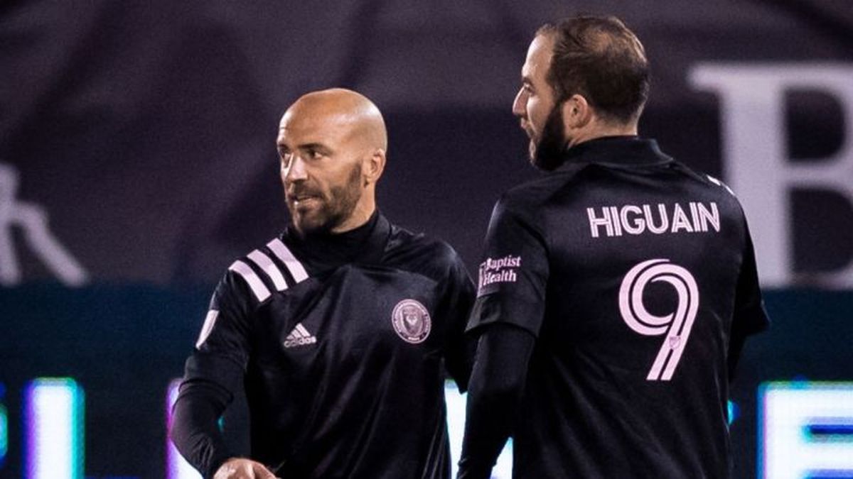 Los Higuaín juegan en el Inter Miami