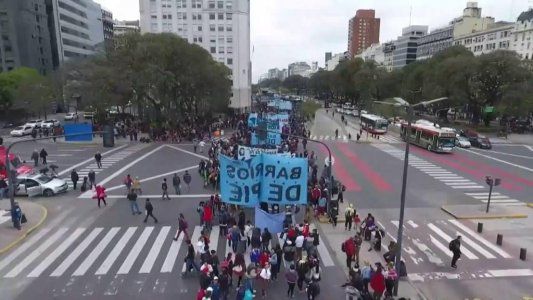 Caos porteño: un jueves entre reclamos por presos políticos y protestas de movimientos sociales