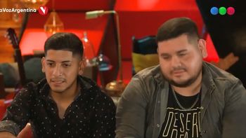 Los hermanos que conmovieron con su historia en La Voz Argentina
