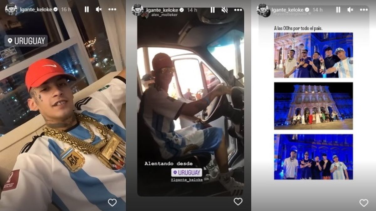 Lejos de Wanda Nara, L-Gante se encarg&oacute; de dejar en claro desde sus redes que estaba en Uruguay por lo que no asistir&iacute;a a su cumplea&ntilde;os.&nbsp;