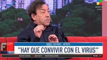 Aníbal Pachano sobre el coronavirus: No le tengo miedo, creo que hay que tenerle respeto