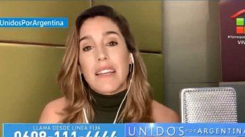 #UnidosPorArgentina: La Sole sorprendió con una emotiva versión del Aleluya