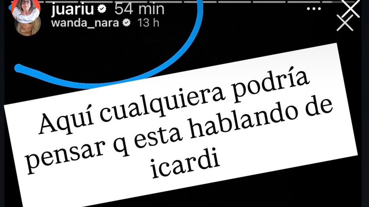 IG Wanda NAra contra Martín Cirio