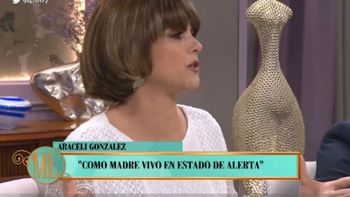 Araceli González y su temor por la inseguridad: Tengo muchísimo miedo