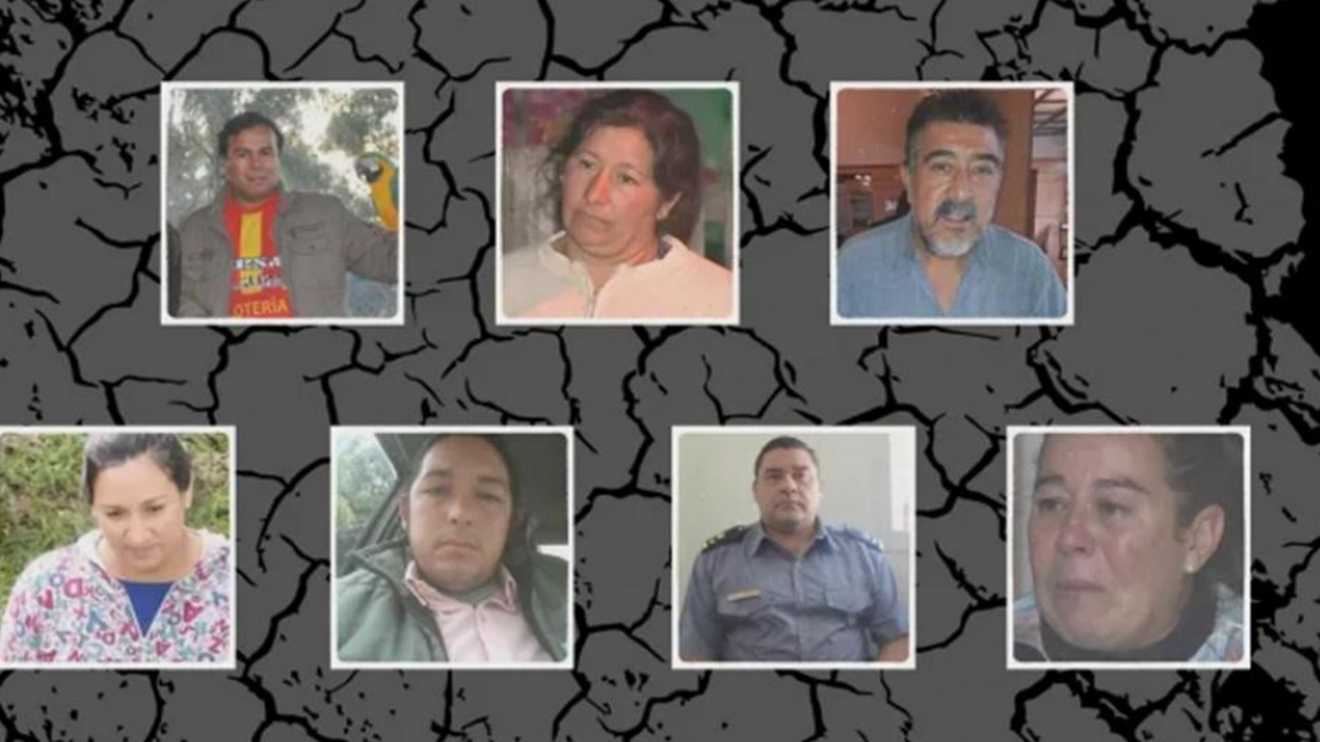 Los siete imputados que enfrentan cargos directamente vinculados con la desaparición del menor