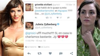 El día que Siciliani piropeó por Twitter a Lamothe y la esposa del actor acotó