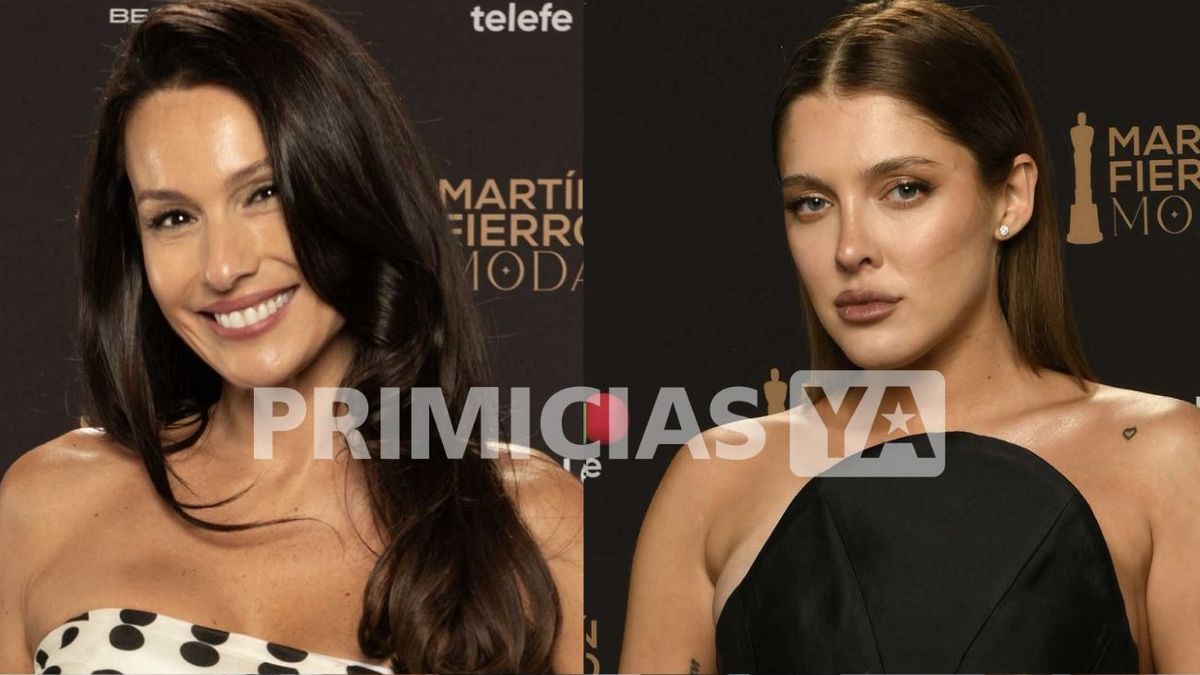 En vivo: el llamativo gesto de Pampita tras perder con La Reini en los Martín Fierro de la Moda