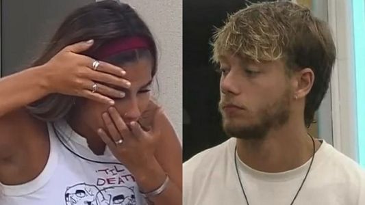 Nacho le lastimó el ojo a Julieta Poggio y ella hizo un tremendo escándalo en Gran Hermano 2022