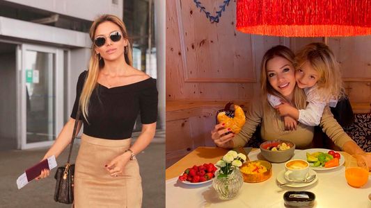 La preocupación de Evangelina Anderson por su hija tras un brutal accidente