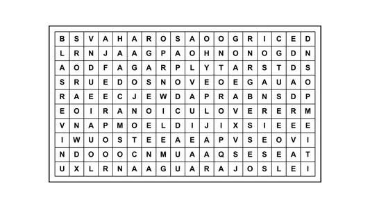 Encontrá la frase escondida: una sopa de letras con 12 palabras para descubrir