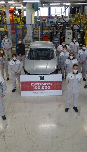 100.000 Fiat Cronos fabricados en Córdoba
