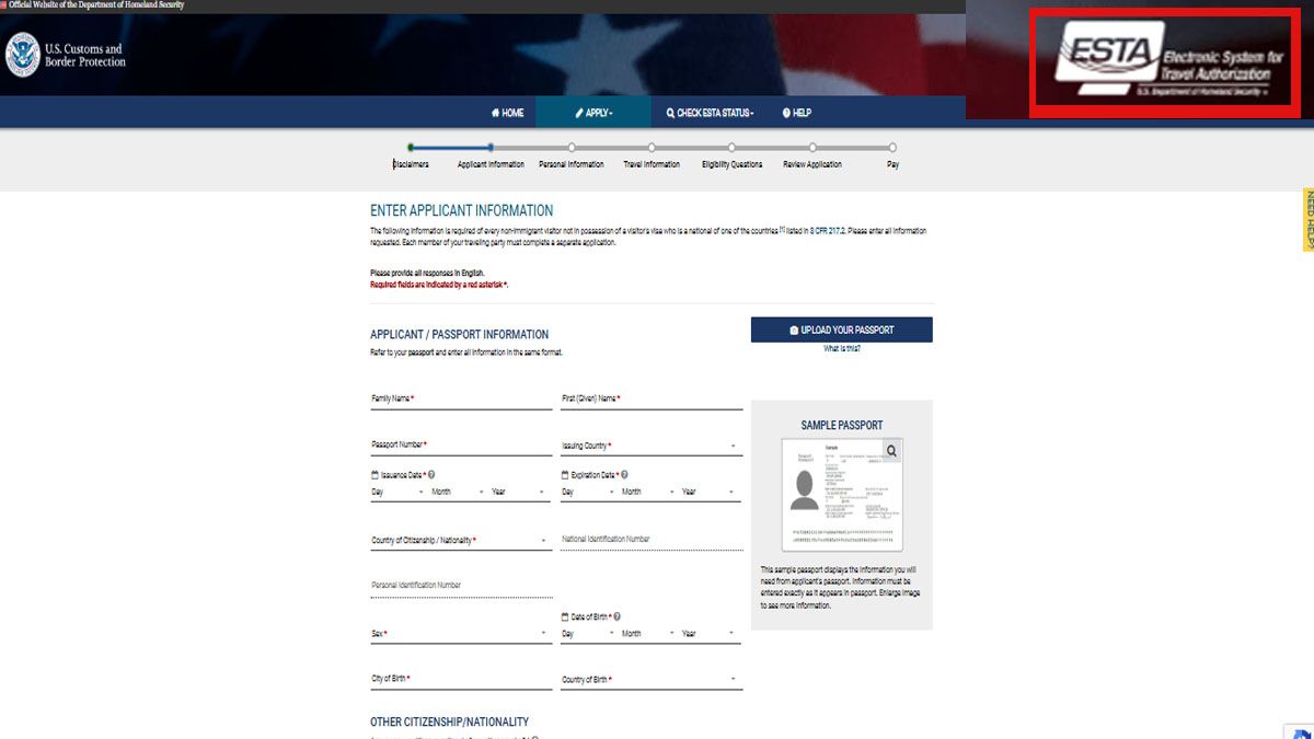 El formulario para completarsi la Argentina es incorporado al programa 