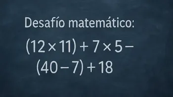 La regla esencial para resolver este desafío matemático es conocido como PEMDAS (por sus siglas en inglés) o jerarquía de operaciones.
