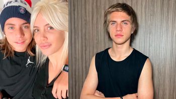 La foto de Valentino, el hijo de Wanda Nara y Maxi López, en silla de ruedas que generó preocupación