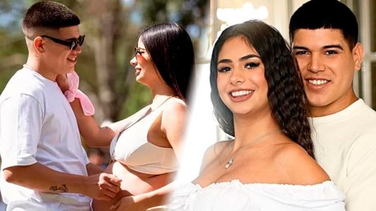 Nacieron Aimé y Laia, las gemelas de Daniela Celis y Thiago Medina