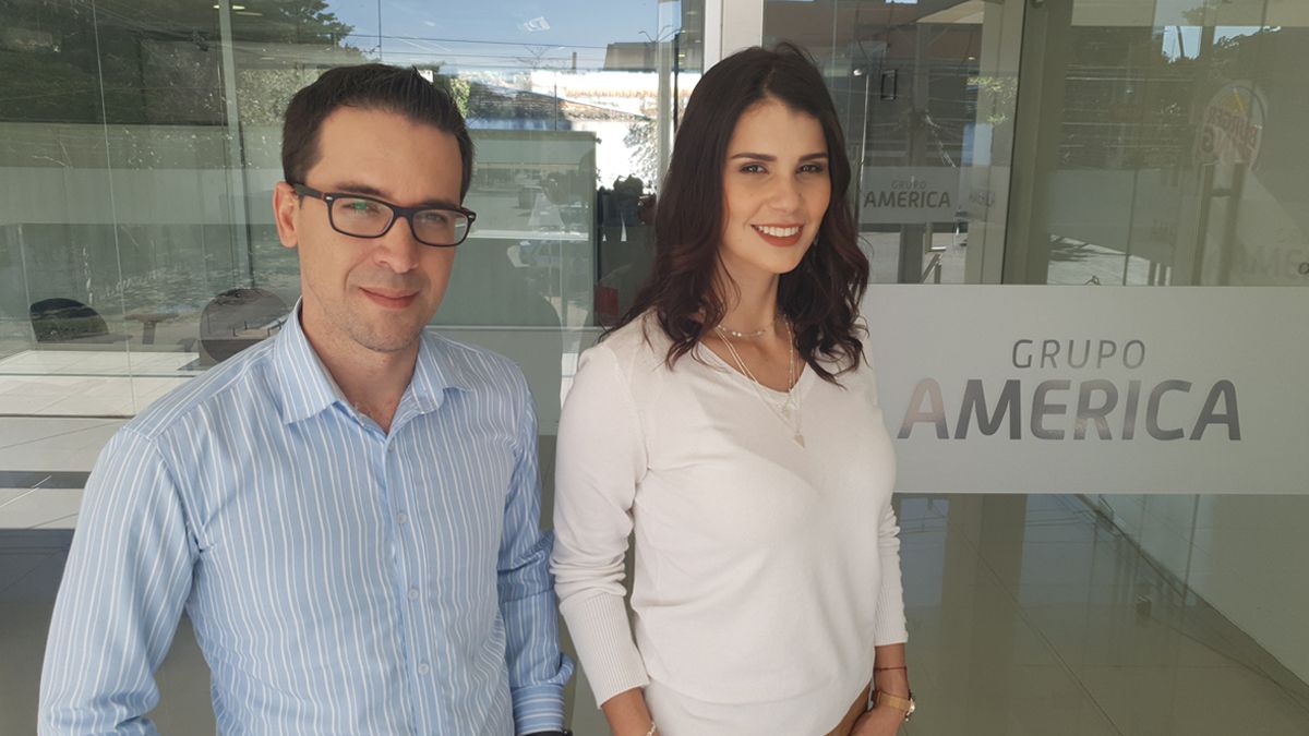 Diego Martínez y Eva Rodríguez