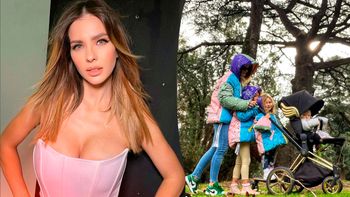 la china suarez mostro fotos de cuando era bebe: ¿a que hijo se parece mas?