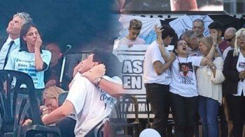 Barby Franco en la marcha por Fernando Báez Sosa: Tengo el corazón en mil pedazos